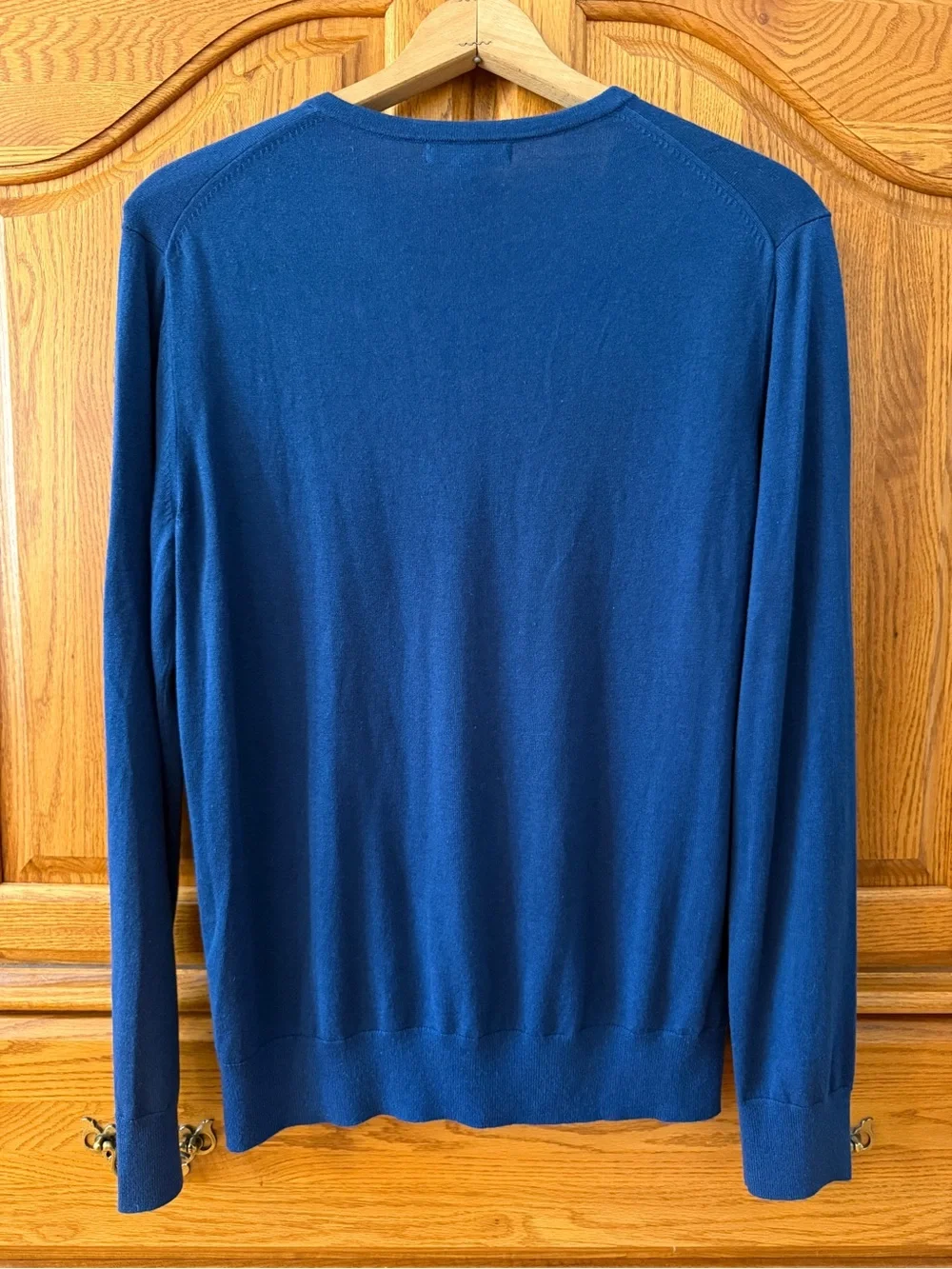 NWT Banana Republic Luxury Blend V-Neck Sweater Silk Cashmere Size Large